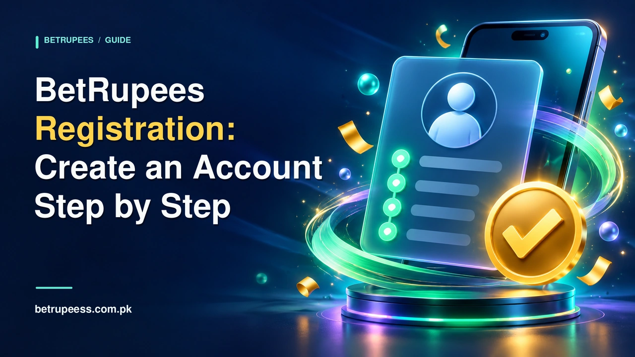 BetRupees Registration: Create an Account Step by Step
